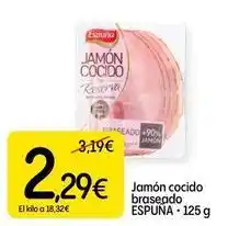Dialprix Espuña - jamón cocido braseado oferta