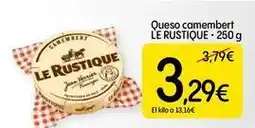 Dialprix Le rustique - queso camembert oferta