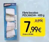 Dialprix Pescanova - filete bacalao oferta