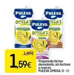 Dialprix Puleva - preparado lácteo desnatado, sin lactosa o nueces oferta