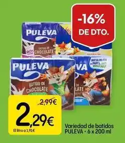 Dialprix Puleva - variedad de batidos oferta