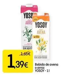 Dialprix Yosoy - bebida de avena o arroz oferta