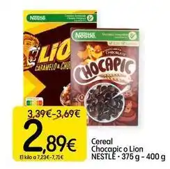 Dialprix Nestlé - cereal chocapic o lion oferta