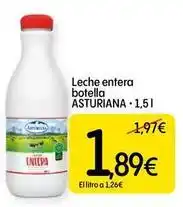 Dialprix La asturiana - leche entera botella oferta
