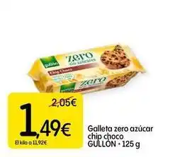 Dialprix Gullón - galleta zero azucar chip choco oferta