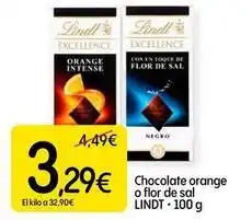 Dialprix Lindt - chocolate orange o flor de sal oferta