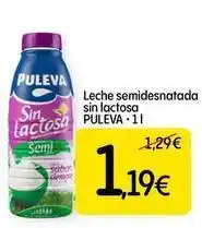 Dialprix Puleva - leche semidesnatada sin lactosa oferta