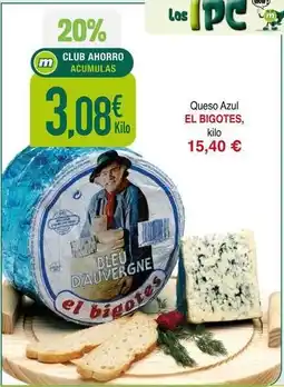Masymas El bigotes - queso azul oferta