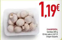 Masymas Origen - champiñón oferta