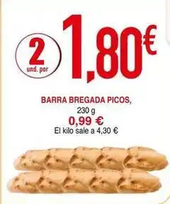 Masymas Barra bregada picos oferta