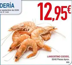 Masymas Langostino cocido oferta