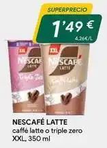 Masymas Nescafé - latte caffé latte o triple zero xxl oferta