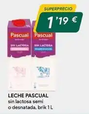 Masymas Pascual - leche oferta