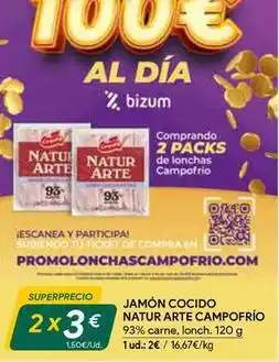 Masymas Natur - jamon cocido oferta