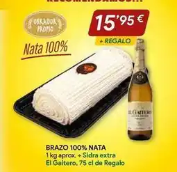 Masymas Obrador - brazo 100% nata oferta