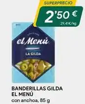 Masymas El menu - banderillas oferta