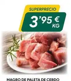 Masymas Magro de paleta de cerdo oferta