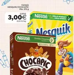 Plenus Supermercados Nesquik - cereais oferta