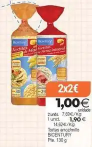 Plenus Supermercados Bicentury - torta arroz/millo oferta