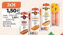 Plenus Supermercados Argal - salchichas oferta