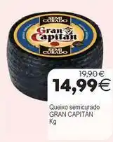 Plenus Supermercados Gran capitán - queixo semicurado oferta