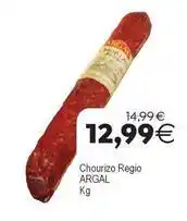 Plenus Supermercados Argal - chourizo regio oferta