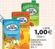 Plenus Supermercados Disfruta - zume sen azucre oferta