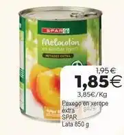 Plenus Supermercados Spar - pexego en xérop extra oferta