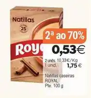 Plenus Supermercados Royal - natillas caseras oferta