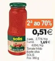 Plenus Supermercados Solís - tomate fritido aceite oliva oferta