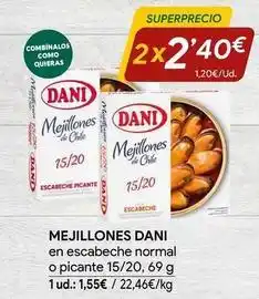 Minymas Dani - mejillones oferta