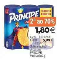 Plenus Supermercados Príncipe - galleta rechea chocolate oferta