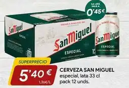 Minymas San miguel - cerveza oferta
