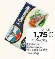 Plenus Supermercados A churrusquiña - xureliño en aceite vexental oferta