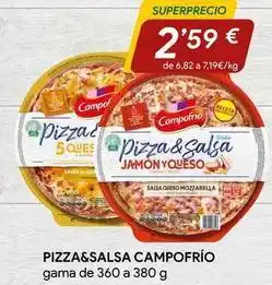 Minymas Campofrío - pizza&salsa oferta