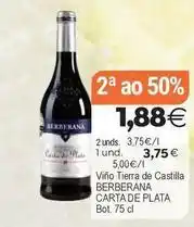 Plenus Supermercados Berberana - vino tierra de castilla oferta