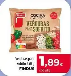 Spar La Palma Findus - verduras para sofrito oferta