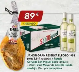 Minymas Elpozo - jamon gran reserva 1954 oferta