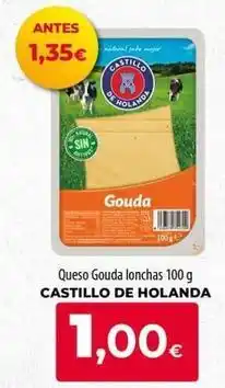 Spar La Palma Castillo de holanda - castillo de holanda queso gouda lonchas oferta