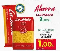 SPAR Lanzarote La isleña - pasta disica oferta
