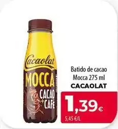 SPAR Lanzarote Cacaolat - batido de cacao mocca oferta