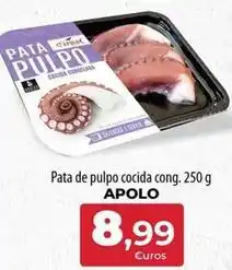 SPAR Lanzarote Apolo - pata de pulpo cocida cong oferta