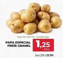 SPAR Lanzarote Origen - papa especial freir granel oferta