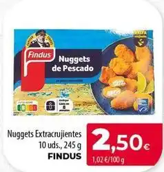 SPAR Lanzarote Findus - nuggets extracrujientes oferta
