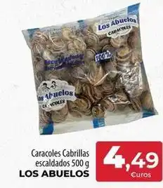 SPAR Lanzarote El abuelo - caracoles cabrillas escaldados oferta