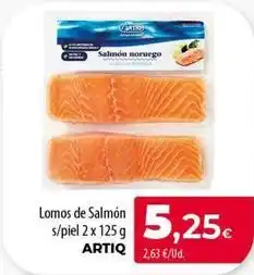 SPAR Lanzarote Artic - lomos de salmon s/piel oferta
