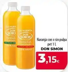 SPAR Lanzarote Don simón - naranja con o sin pulpa oferta