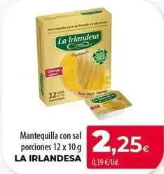 SPAR Lanzarote La irlandesa - mantequilla con sal porciones oferta