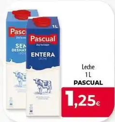 SPAR Lanzarote Pascual - leche oferta