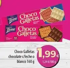 SPAR Lanzarote Tirma - choco galletas chocolate c/leche o blanco oferta